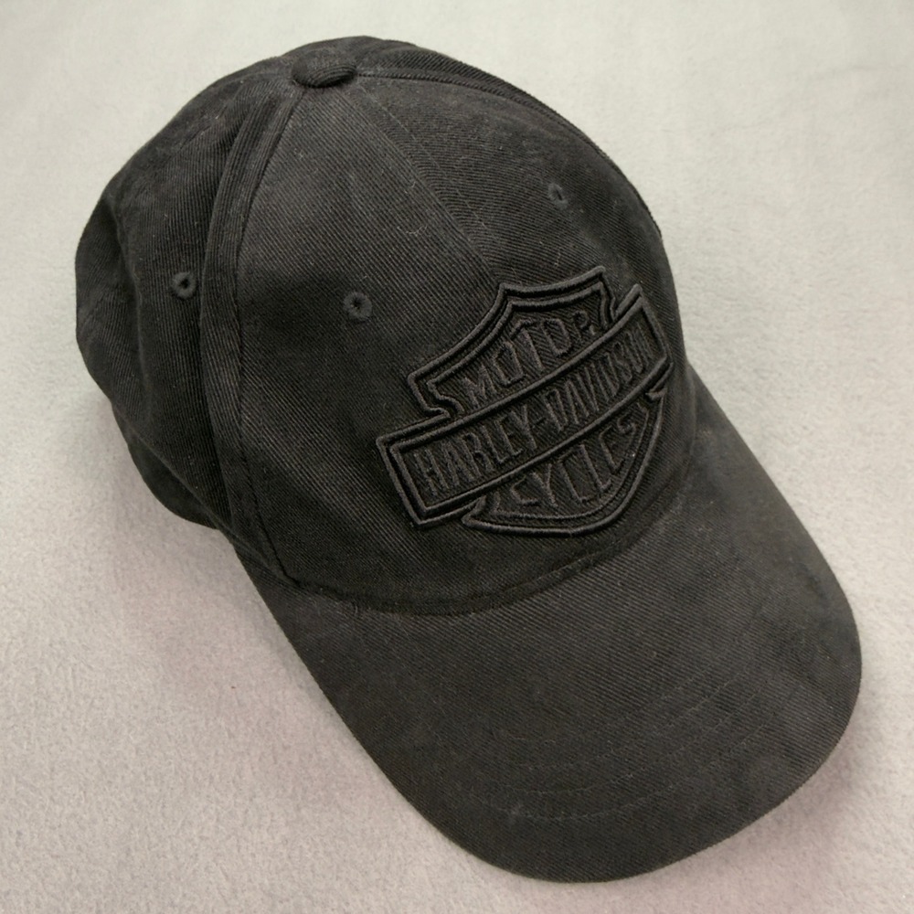 Harley-Davidson Baseball Cap One Size Black Bar & Shield Logo 99415-16VM